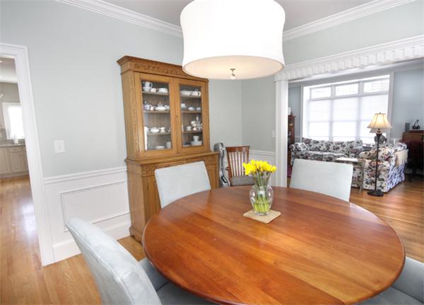 110 Robbins Road Arlington, MA 02476 - Photo 4 of 18 a view of a dining room with a table and chairs