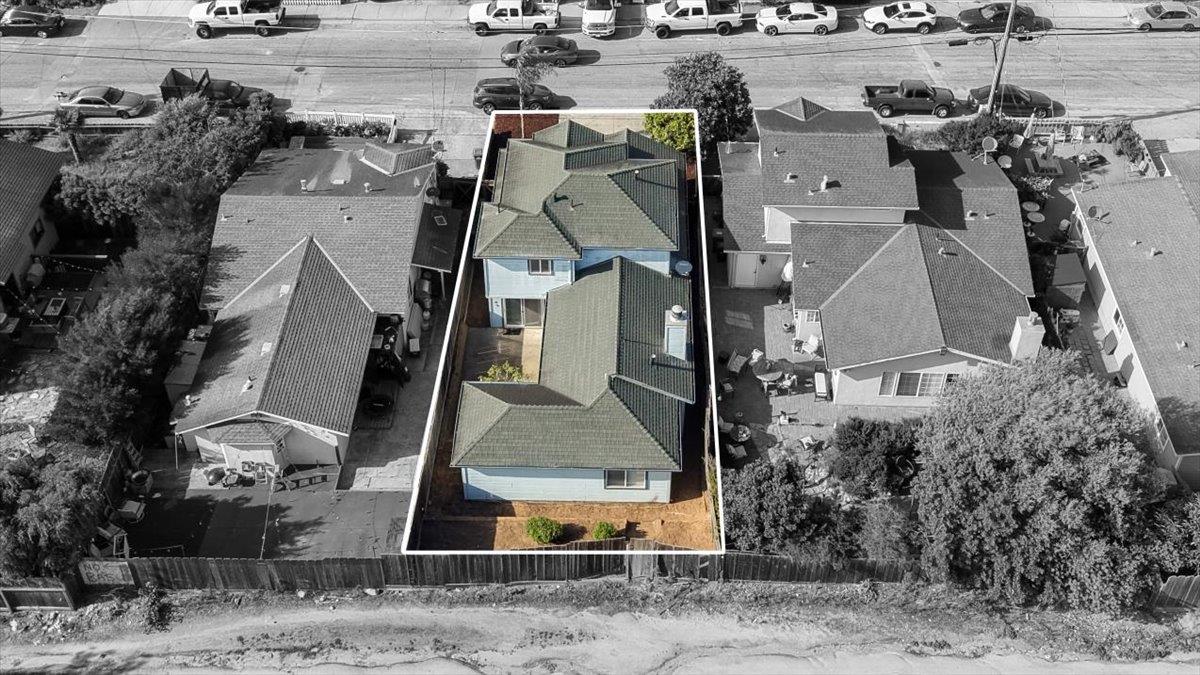 1282 Hamilton Avenue Seaside, CA 93955 - Photo 41 of 45 an aerial view of a house with a yard