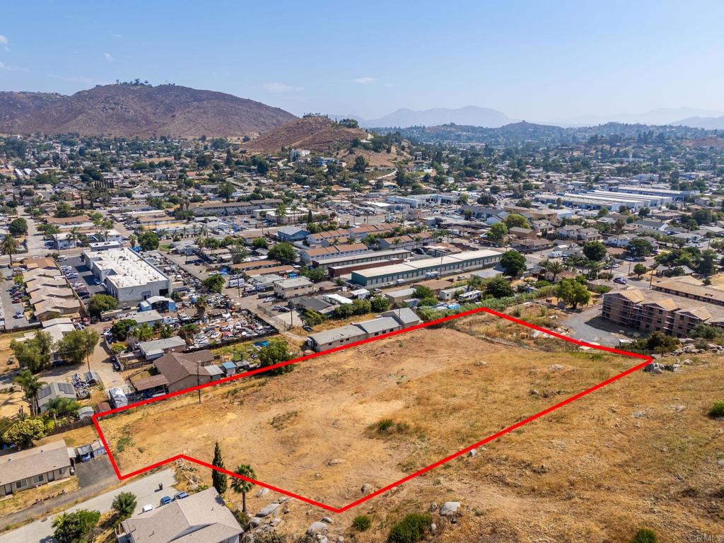 1161 North Anza Street El Cajon, CA 92021 - Photo 14 of 32 an aerial view of residential houses and city street