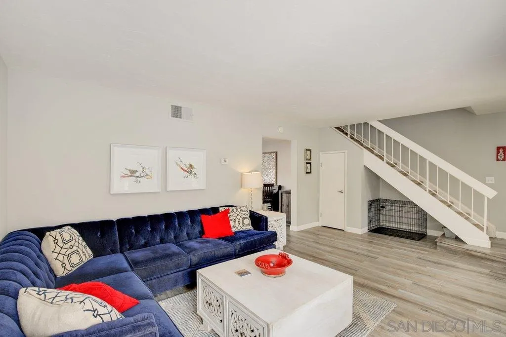 2807 Via Pajaro Carlsbad, CA 92010 - Photo 12 of 26 a living room with furniture and a wooden floor