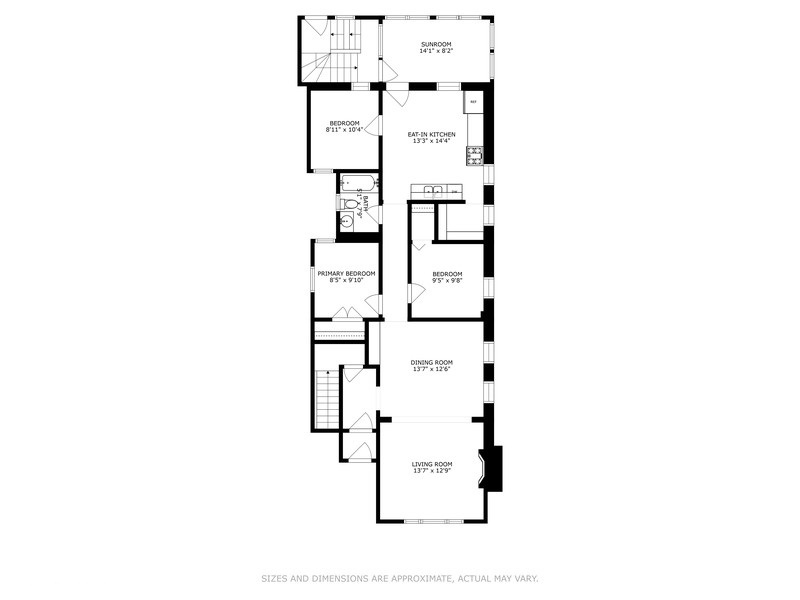 Undisclosed Address Chicago, IL 60657 - Photo 39 of 40 a picture of a bathroom with a shower