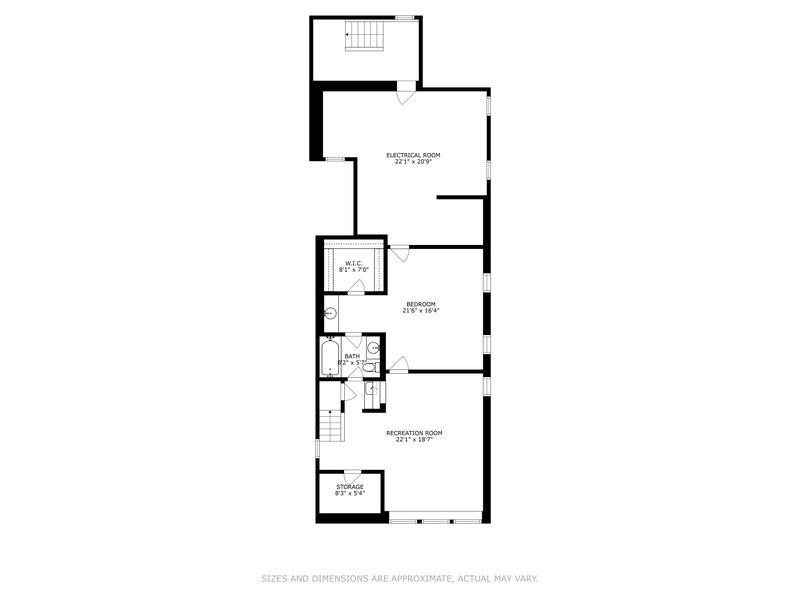 Undisclosed Address Chicago, IL 60657 - Photo 40 of 40 a picture of a bathroom with a shower and a mirror