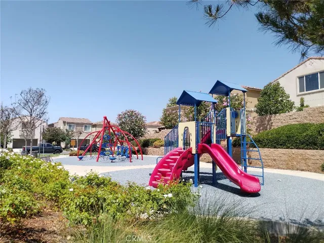 a view of a sign in front of building