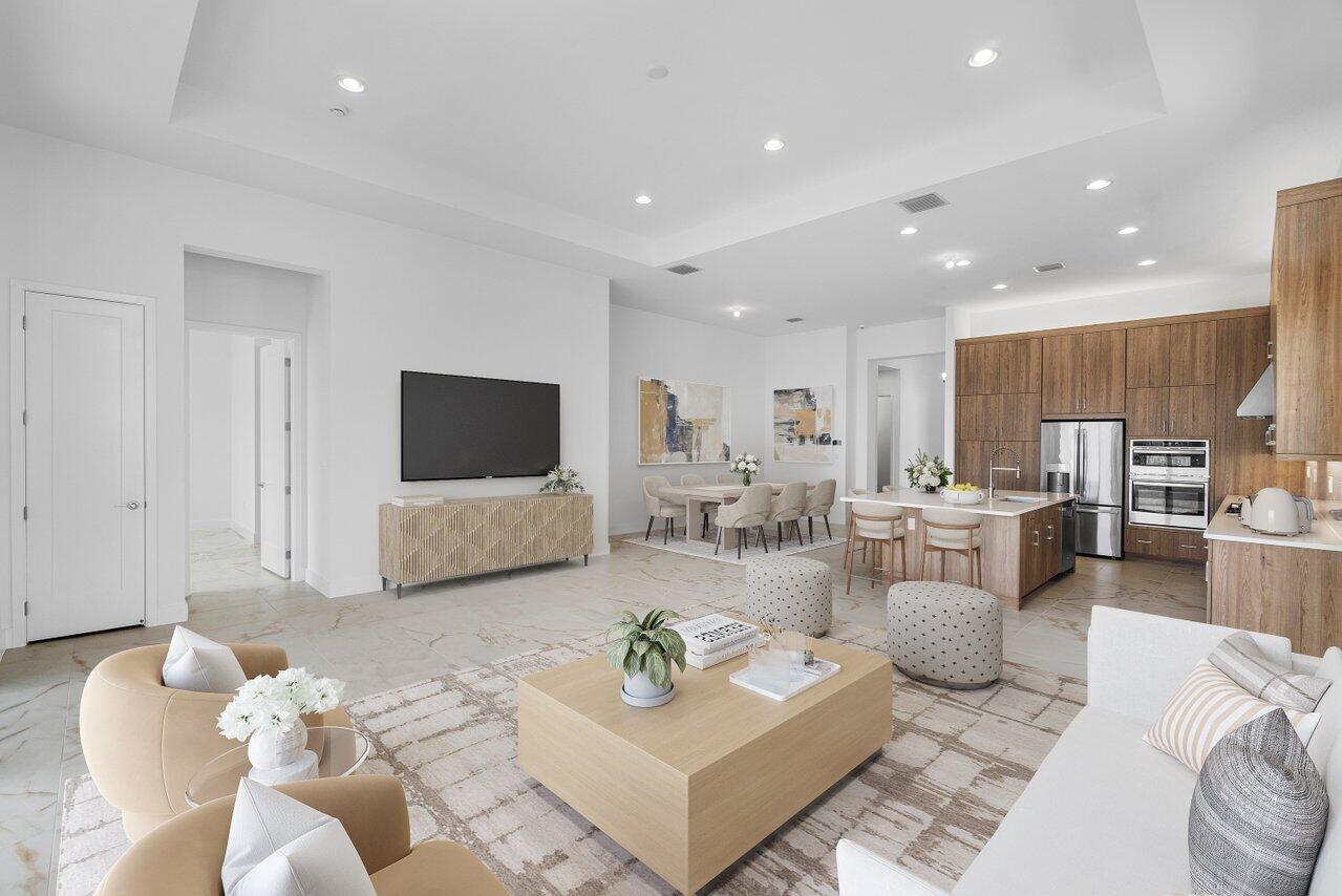 8254 Royal County Down Road Boca Raton, FL 33434 - Photo 1 of 12 vitually staged great room