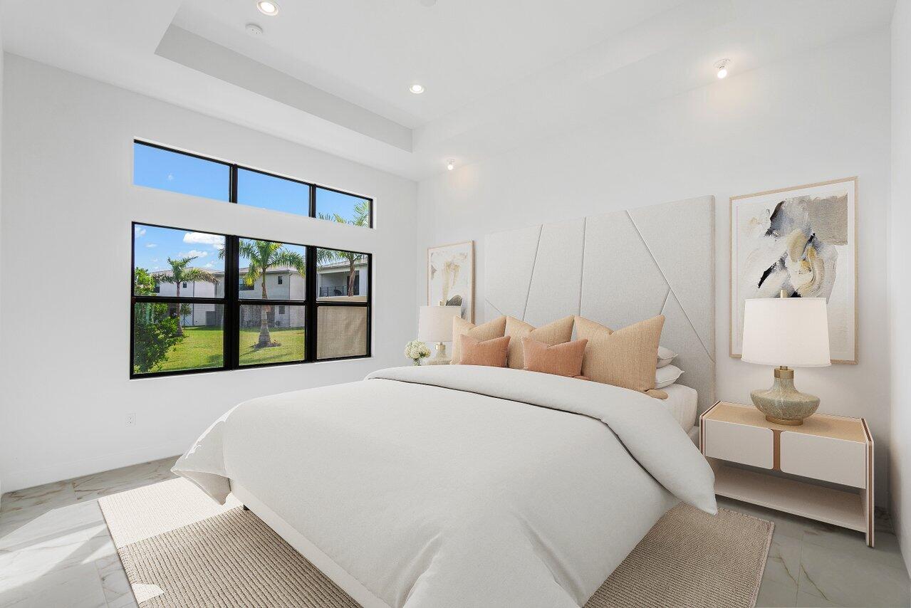 8254 Royal County Down Road Boca Raton, FL 33434 - Photo 3 of 12 vitually staged primary suite