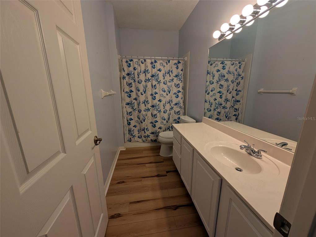 4124 Muirfield Loop Lake Wales, FL 33859 - Photo 23 of 29 a view of a bathroom with sink and wooden floor