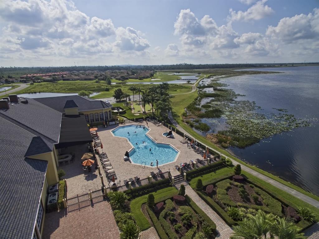 4124 Muirfield Loop Lake Wales, FL 33859 - Photo 29 of 29 an aerial view of a houses with outdoor space
