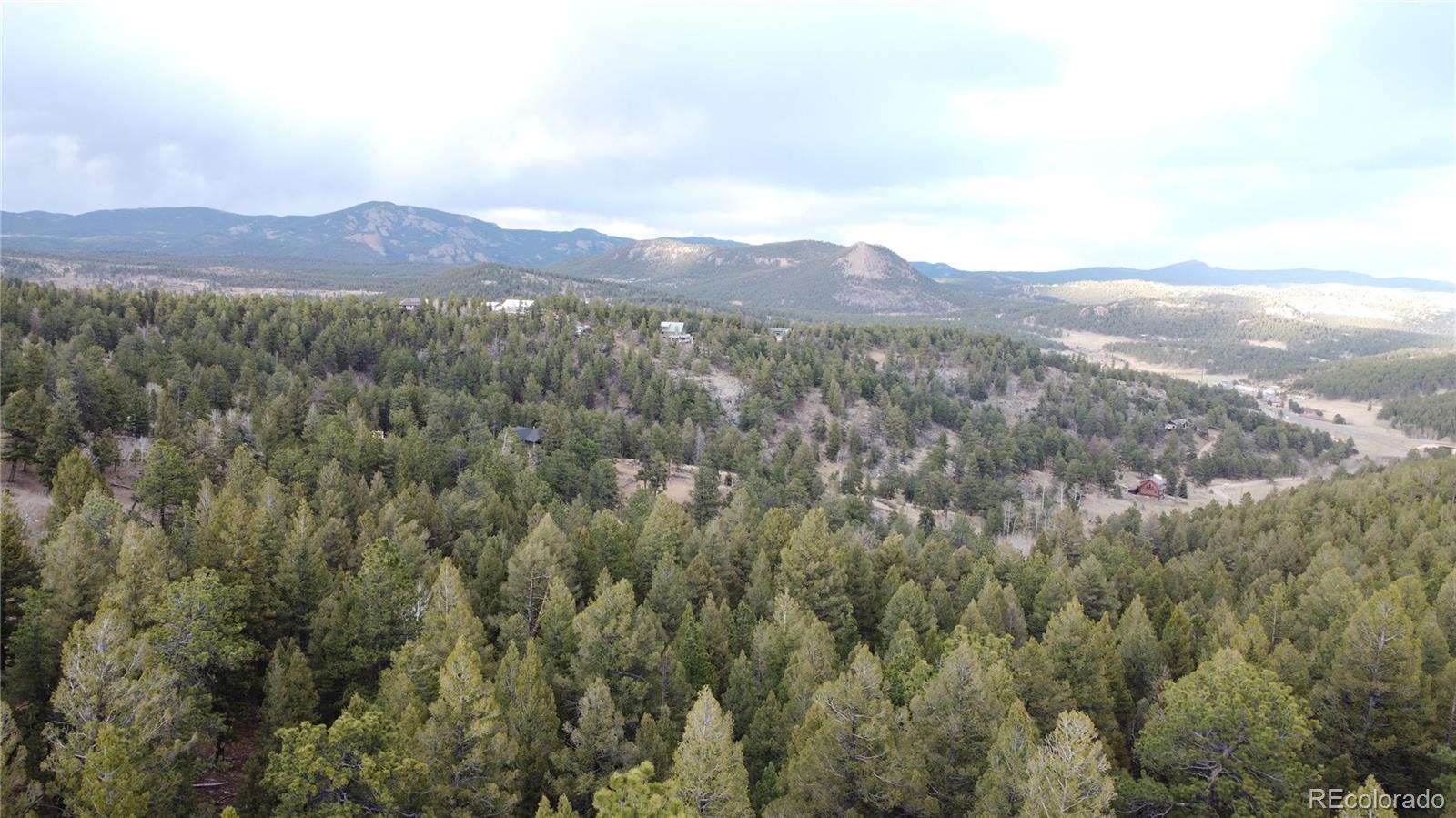 Delwood Drive Bailey, CO 80421 - Photo 5 of 10 a view of a mountain range with trees in the background