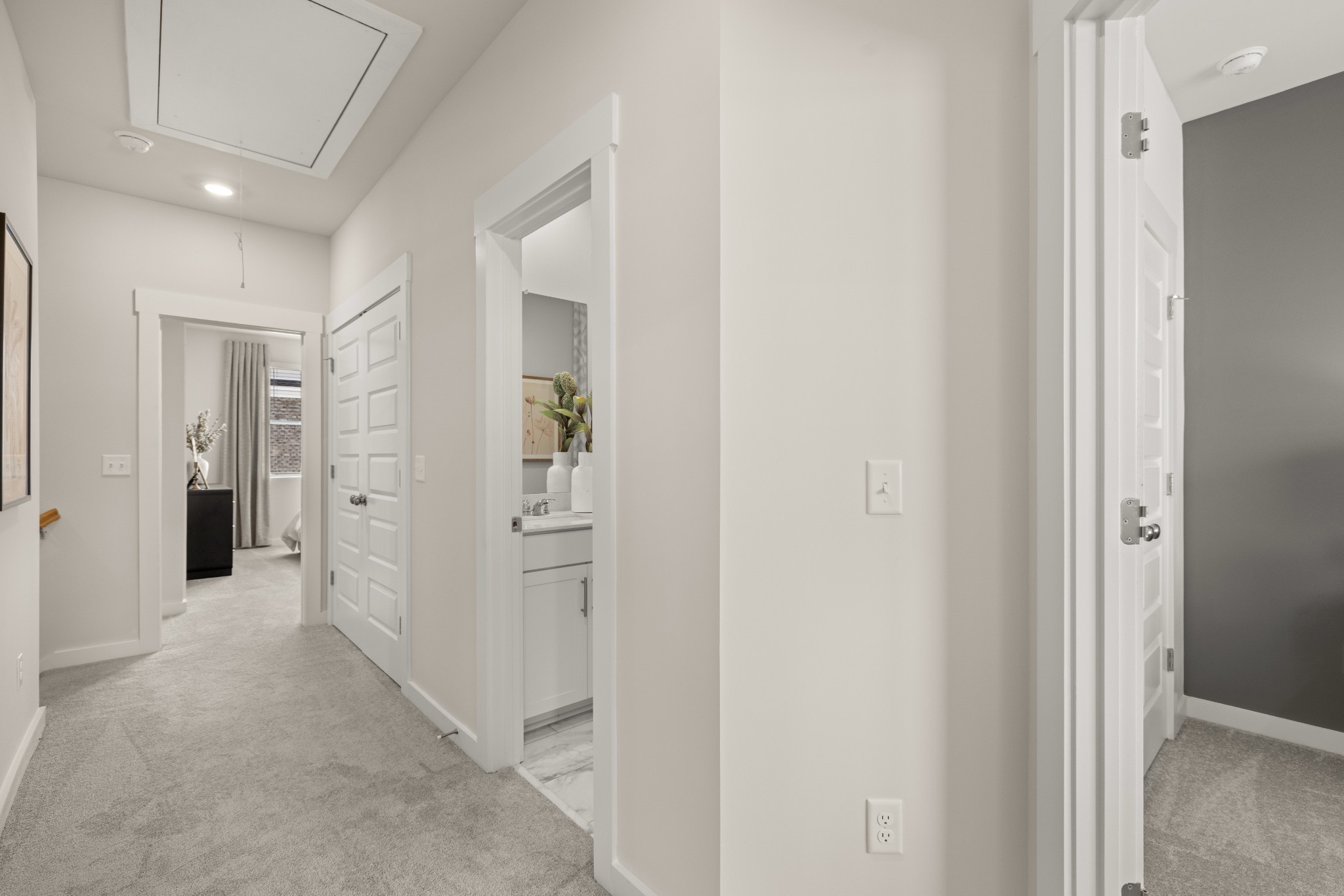 500 Hinton Street Lebanon, TN 37090 - Photo 26 of 67 a view of a hallway with wooden shelves