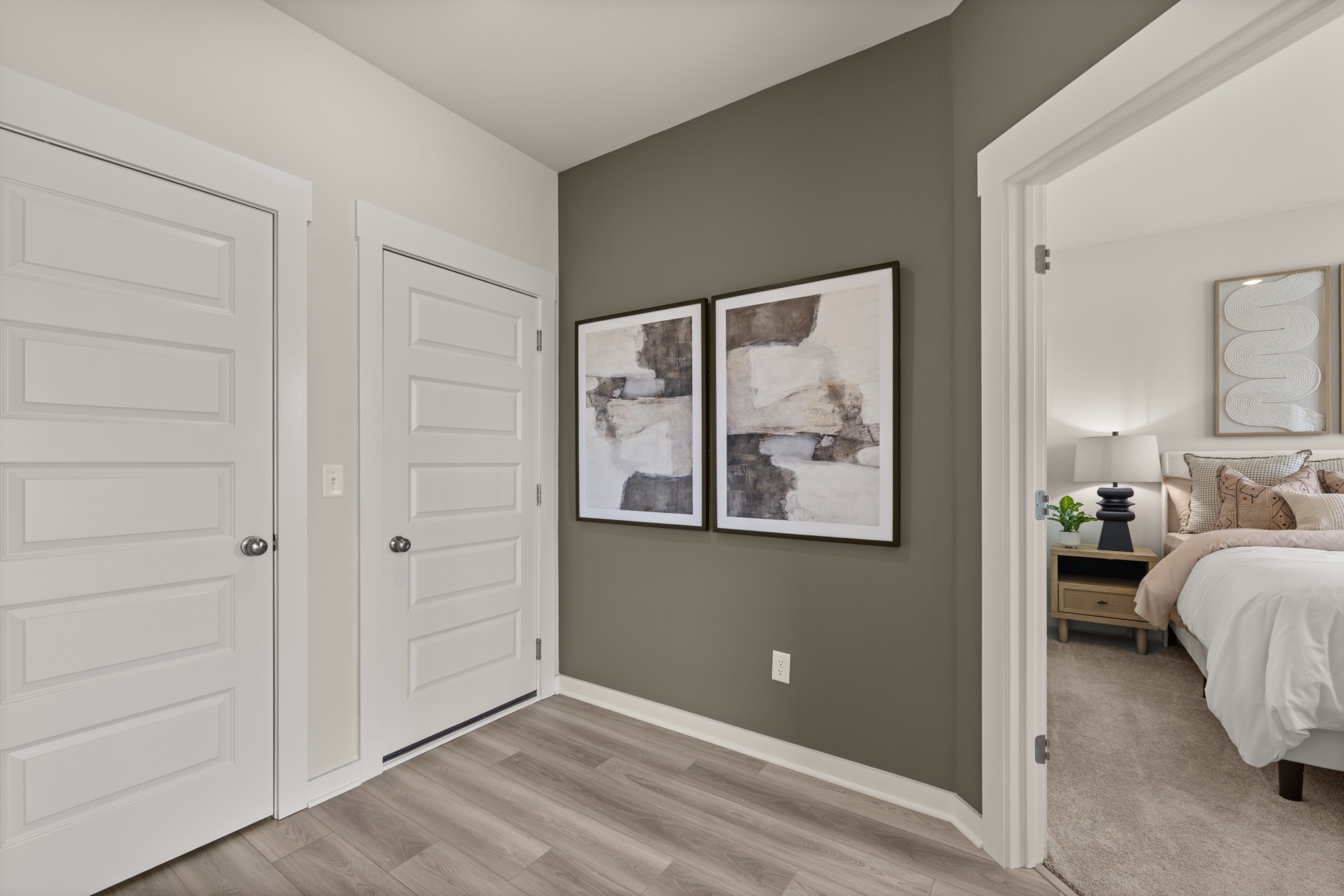 500 Hinton Street Lebanon, TN 37090 - Photo 3 of 67 a view of bedroom with a bed and wooden floor
