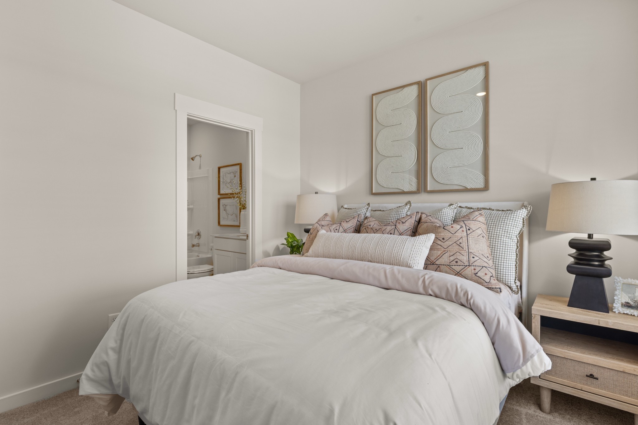 500 Hinton Street Lebanon, TN 37090 - Photo 6 of 67 a bedroom with a bed and a night stand