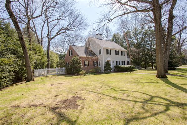 25 Oxbow Road Wellesley, MA 02481 - Photo 2 of 14 a house with trees in front of it