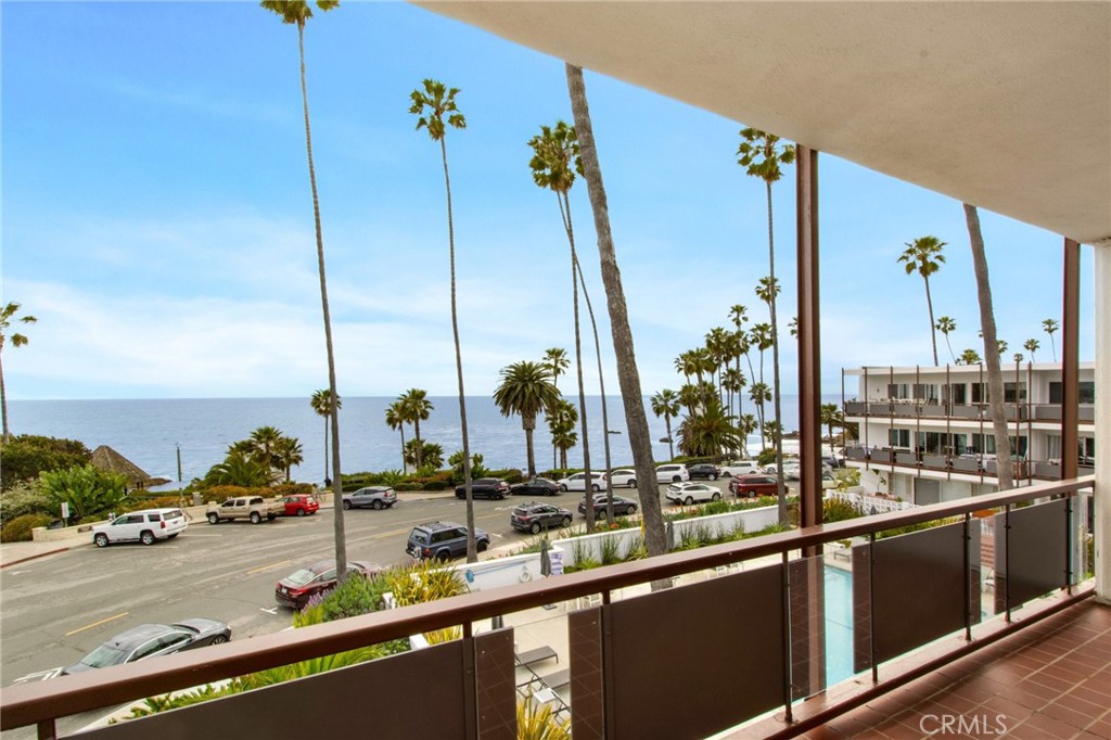 330 Cliff Drive, Unit 308 Laguna Beach, CA 92651 - Photo 2 of 16 a view of a ocean from a balcony