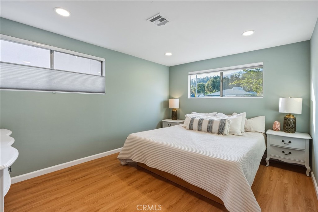 2028 Chesson Street Duarte, CA 91010 - Photo 21 of 66 Primary bedroom with custom top-down/bottom-up Budget Blinds