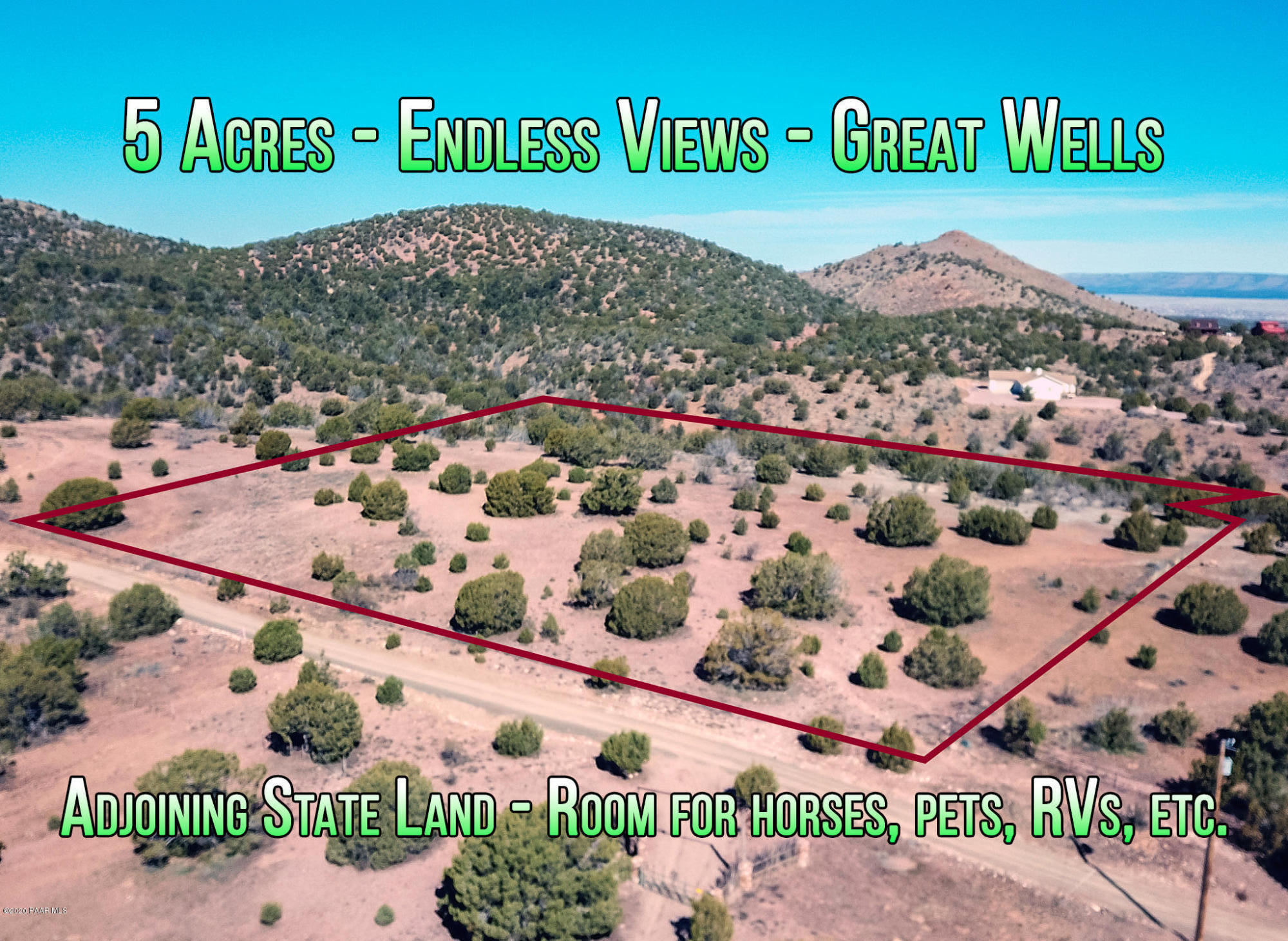 2990 West Nighthawk Road Chino Valley, AZ 86323 - Photo 1 of 6 2990-aerial