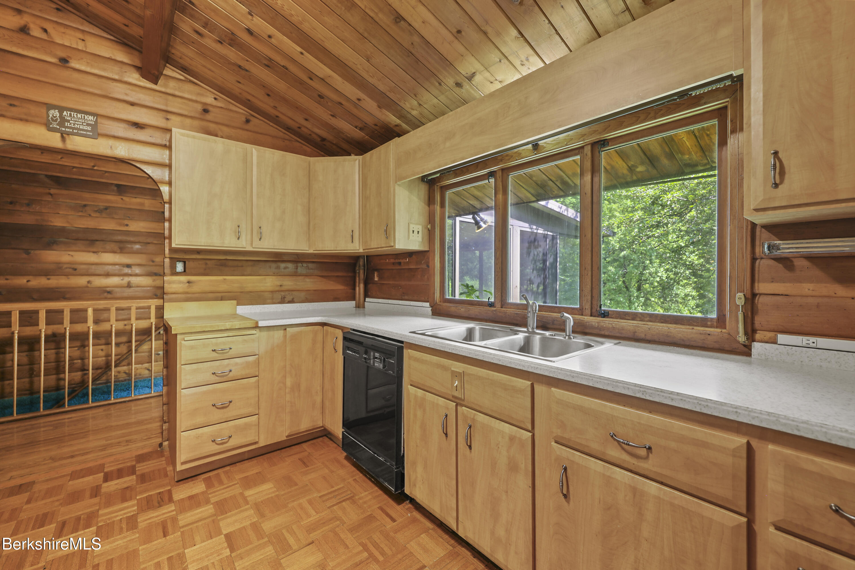 240 Kirchner Road Dalton, MA 01226 - Photo 21 of 51 a kitchen with a sink window and cabinets