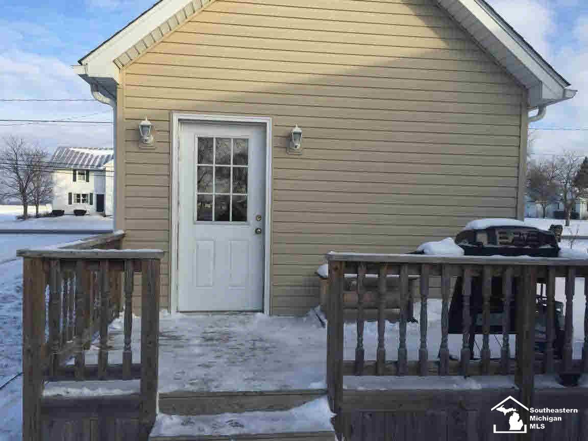1221 Samaria Road Temperance, MI 48182 - Photo 12 of 14 Side Exterior W/Deck