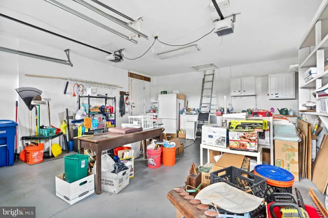 a room with storage and utility