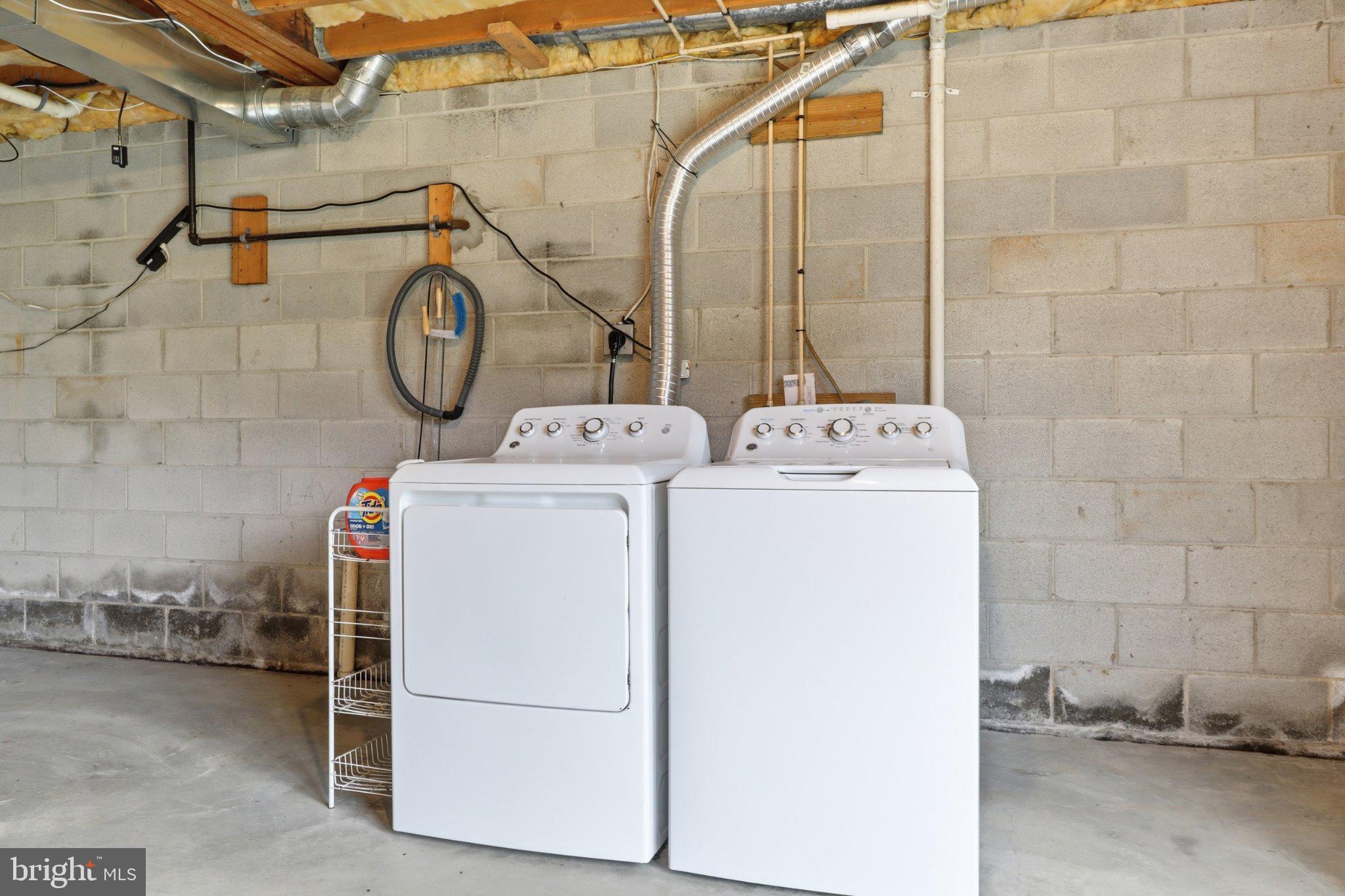 491 Garvine Mill Road Fawn Grove, PA 17321 - Photo 26 of 47 a utility room with dryer and washer
