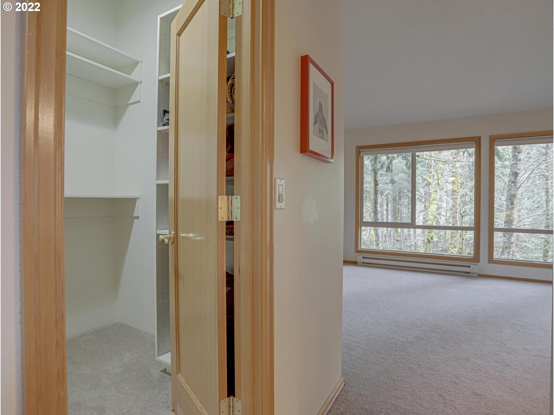 73000 East Village Loop Road Rhododendron, OR 97049 - Photo 25 of 32 a view of an empty room and a window
