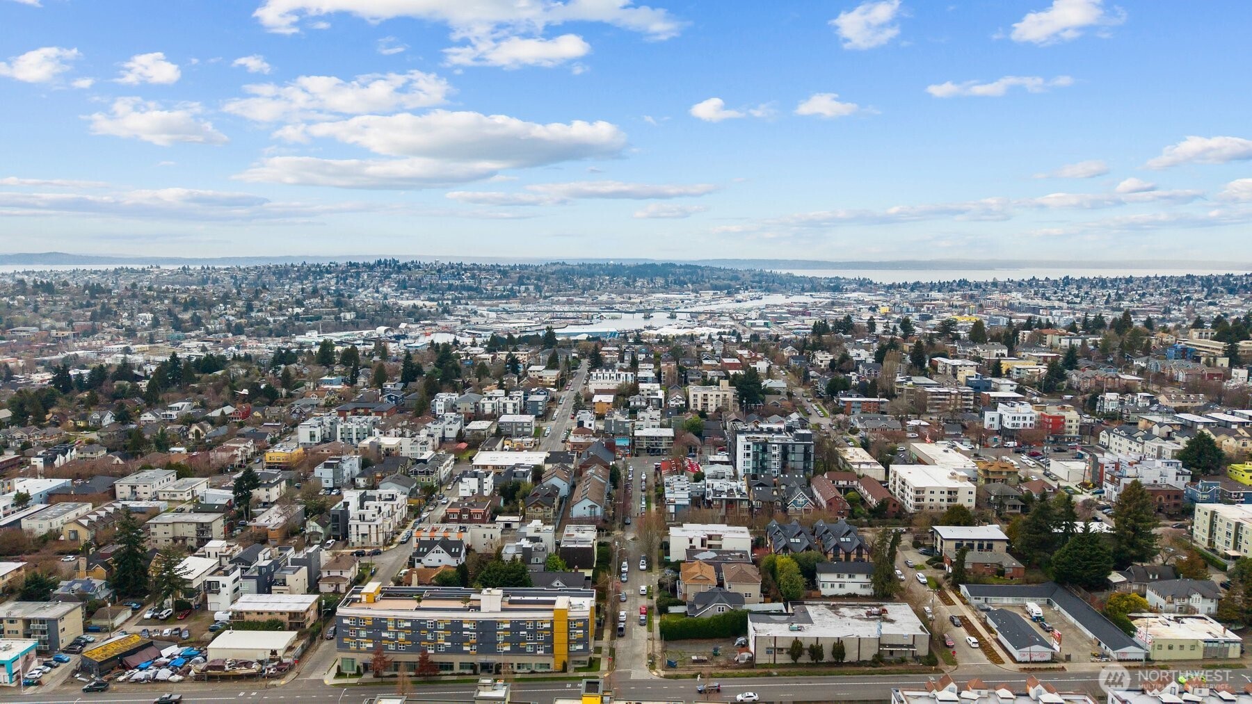 728 North 43rd Street Seattle, WA 98103 - Photo 29 of 29 an aerial view of a city