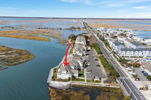 a view of lake and city