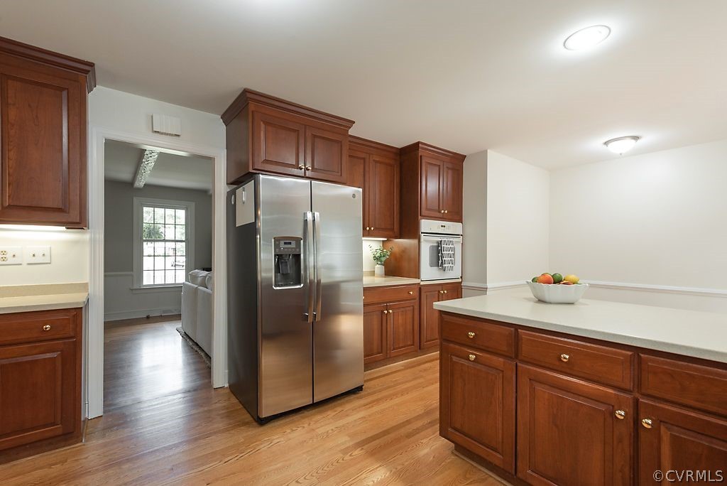 1608 Harborough Road Henrico, VA 23238 - Photo 11 of 20 New Hardwood Floors in Kitchen