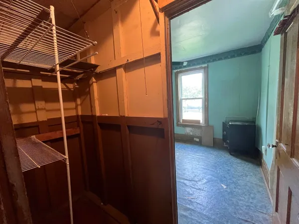 a view of a livingroom with a fireplace