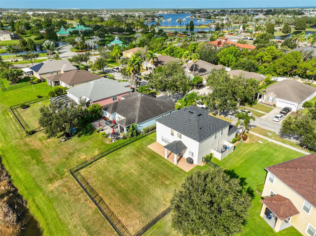 5409 Hammock View Lane Apollo Beach, FL 33572 - Photo 50 of 68 an aerial view of residential houses with outdoor space