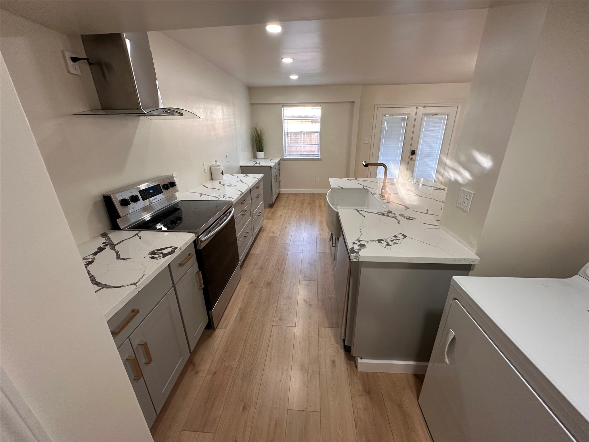 14226 Misty Meadow Lane Houston, TX 77079 - Photo 16 of 34 Kitchen area was raised for a more spacious look