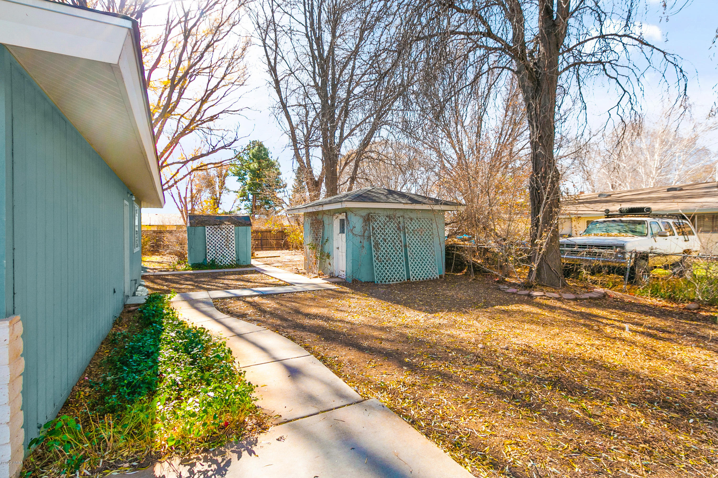 205 North 4th W Street Snowflake, AZ 85937 - Photo 23 of 24 a view of a yard with trees