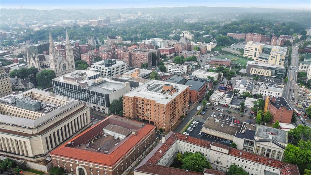 307 South Dithridge Street, Unit 810 Pittsburgh, PA 15213 - Photo 25 of 26 an aerial view of a city