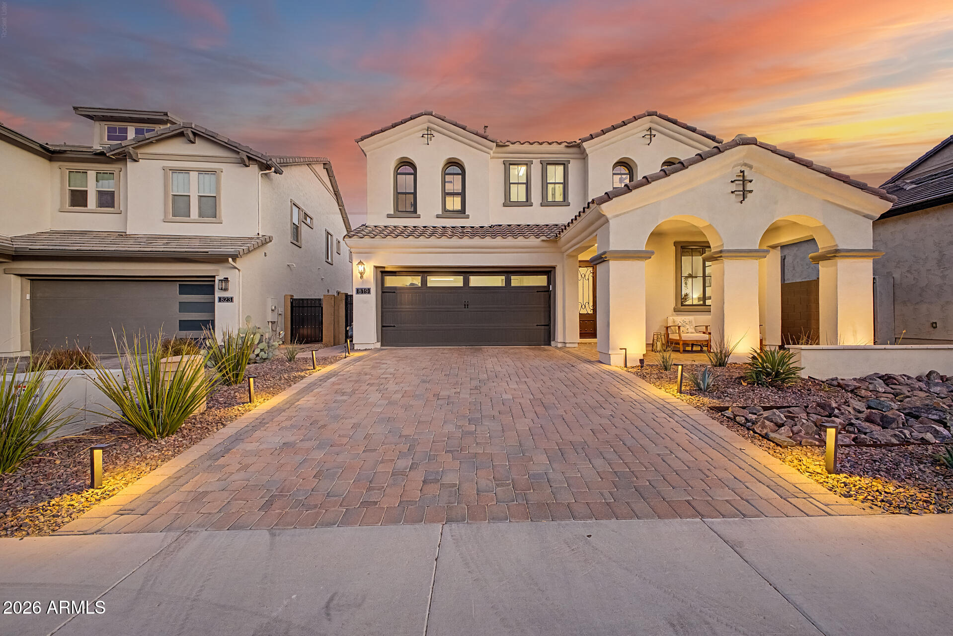 819 West Deer Creek Road Phoenix, AZ 85048 - Photo 2 of 76 a front view of a house with a yard