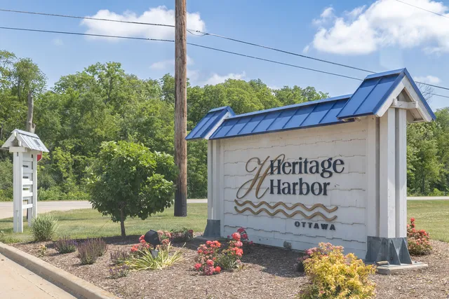 a sign on the side of a building