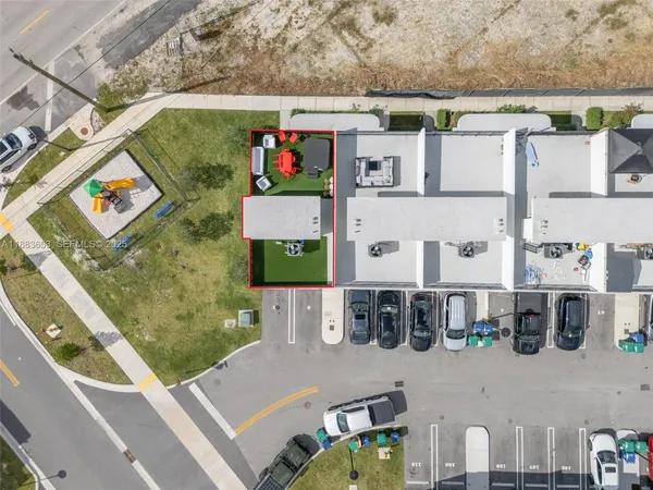 a view of roof deck with furniture