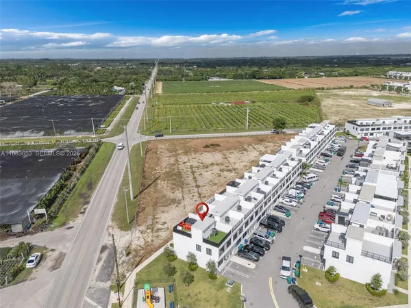a view of a city with an ocean