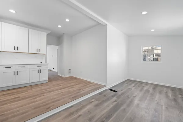 a view of a backyard of a house