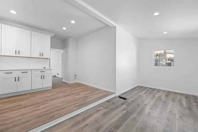 a view of a backyard of a house