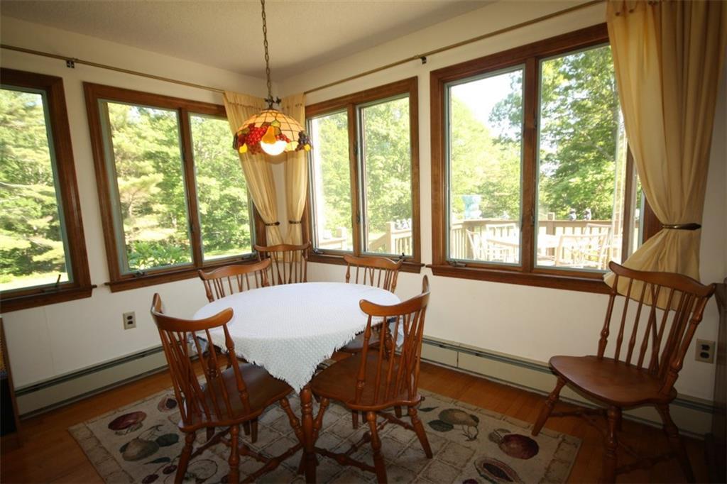 198 Pension Ridge Road Boothbay, ME 04537 - Photo 17 of 30 Dining areas in kitchen and in...
