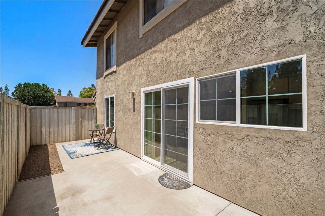 63 Streamwood Irvine, CA 92620 - Photo 23 of 36 Generously sized south-facing private patio with plenty of room for gardening, relaxing, and outdoor barbecues
