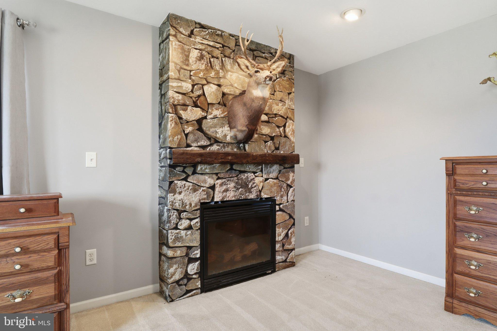 57 Mahanoy Valley Road Duncannon, PA 17020 - Photo 29 of 70 Rustic charm with a stone fireplace.