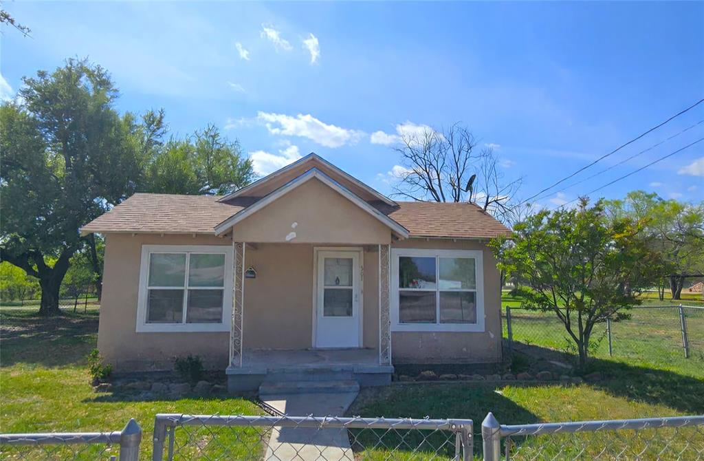 501 South Main Street Eden, TX 76837 - Photo 20 of 20 a front view of a house with garden