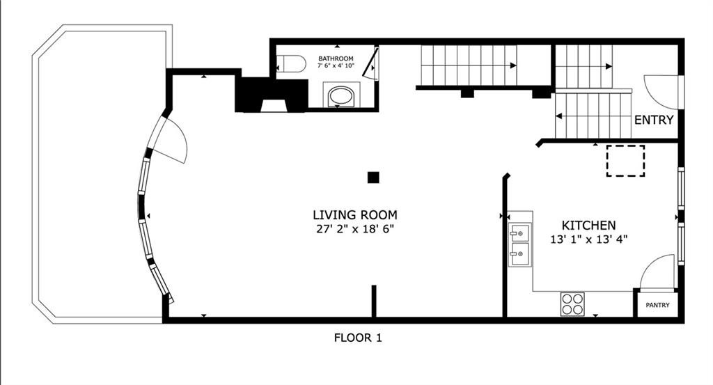 3334 Swallowtail Terrace Duluth, GA 30096 - Photo 2 of 30 a picture of a room with a white wall and a potted plant