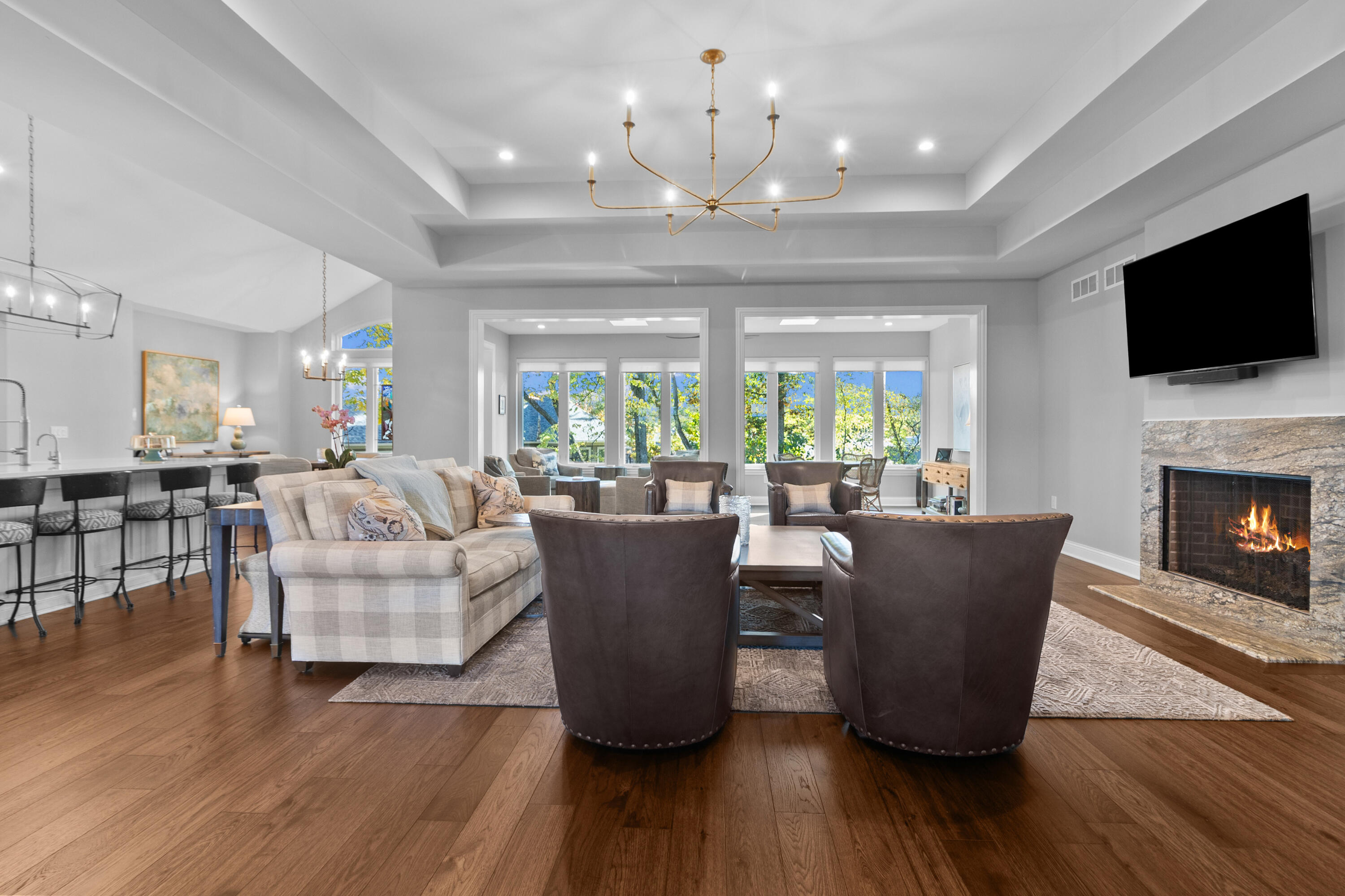 1581 Ryder Cup Road, Unit 1631 Geneva, WI 53147 - Photo 53 of 54 Open Floor Plan (Virtual Fire)