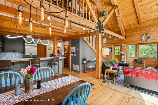 a kitchen with lots of counter top space and appliances