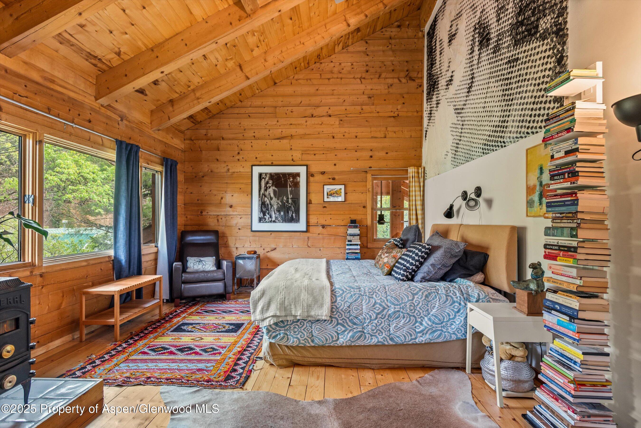 166 Ute Trail Carbondale, CO 81623 - Photo 26 of 38 a living room with furniture and a flat screen tv