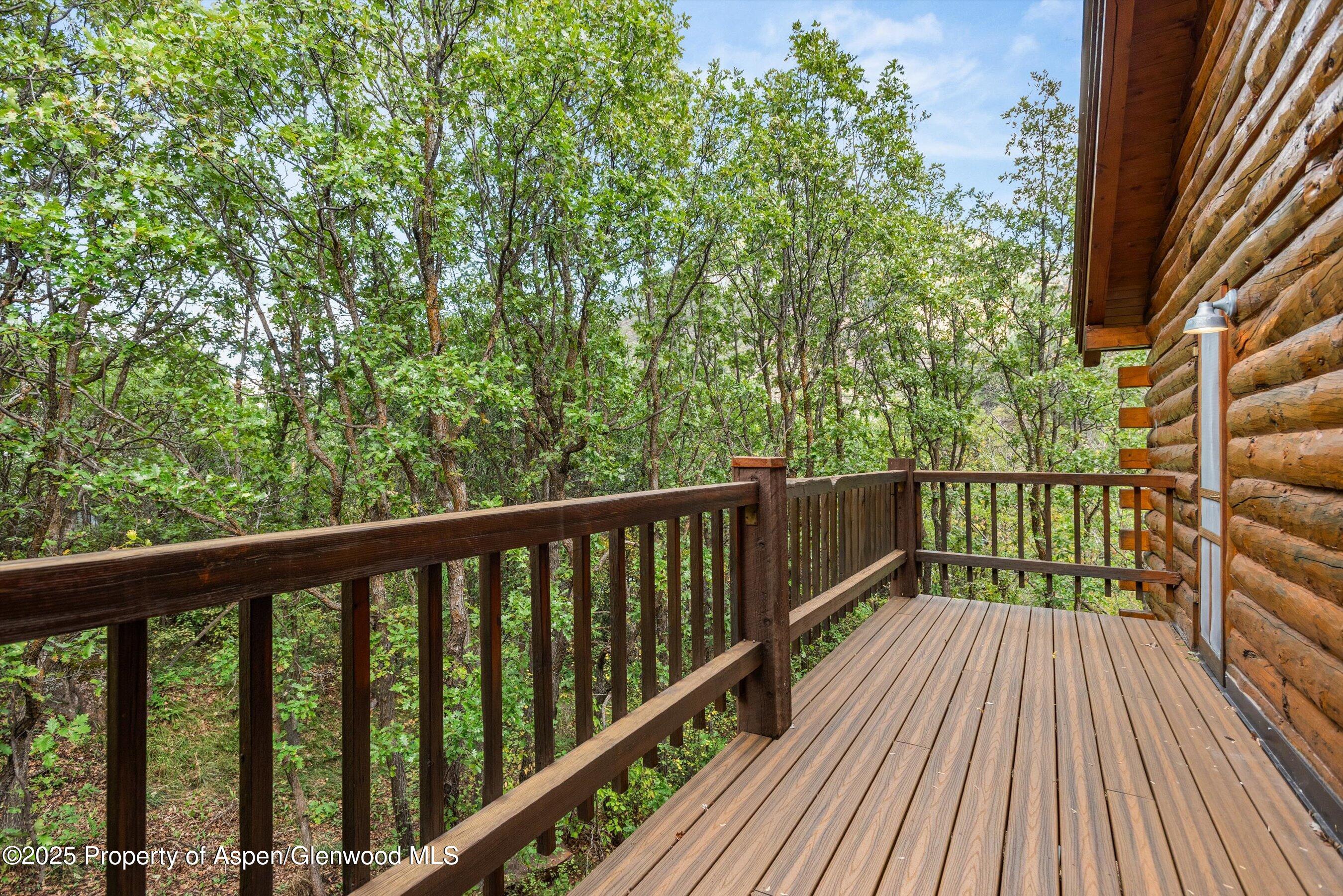 166 Ute Trail Carbondale, CO 81623 - Photo 27 of 38 a view of balcony with wooden floor
