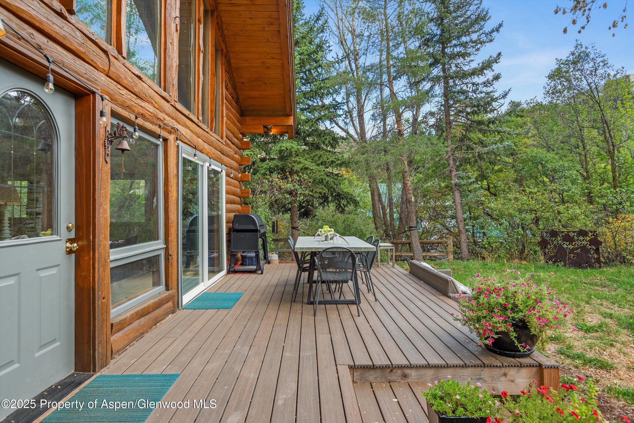 166 Ute Trail Carbondale, CO 81623 - Photo 8 of 38 a view of a house with backyard and sitting area