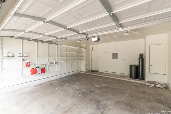 a view of storage and utility room