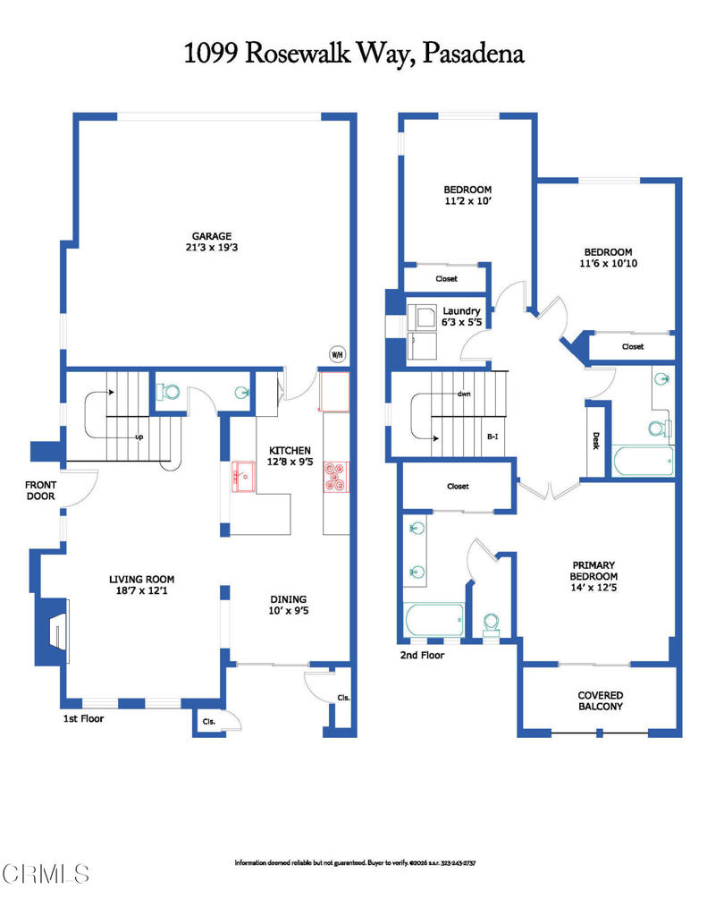 1099 Rosewalk Way Pasadena, CA 91103 - Photo 62 of 62 SSR_1099RosewalkWay20260428_FloorplanUB